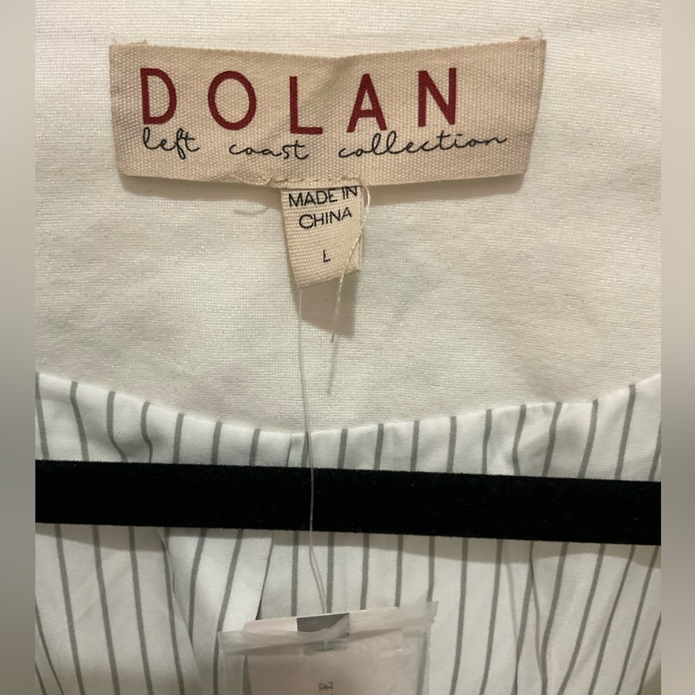 Dolan Cream Blazer with Striped Lining - Picture 4 of 8
